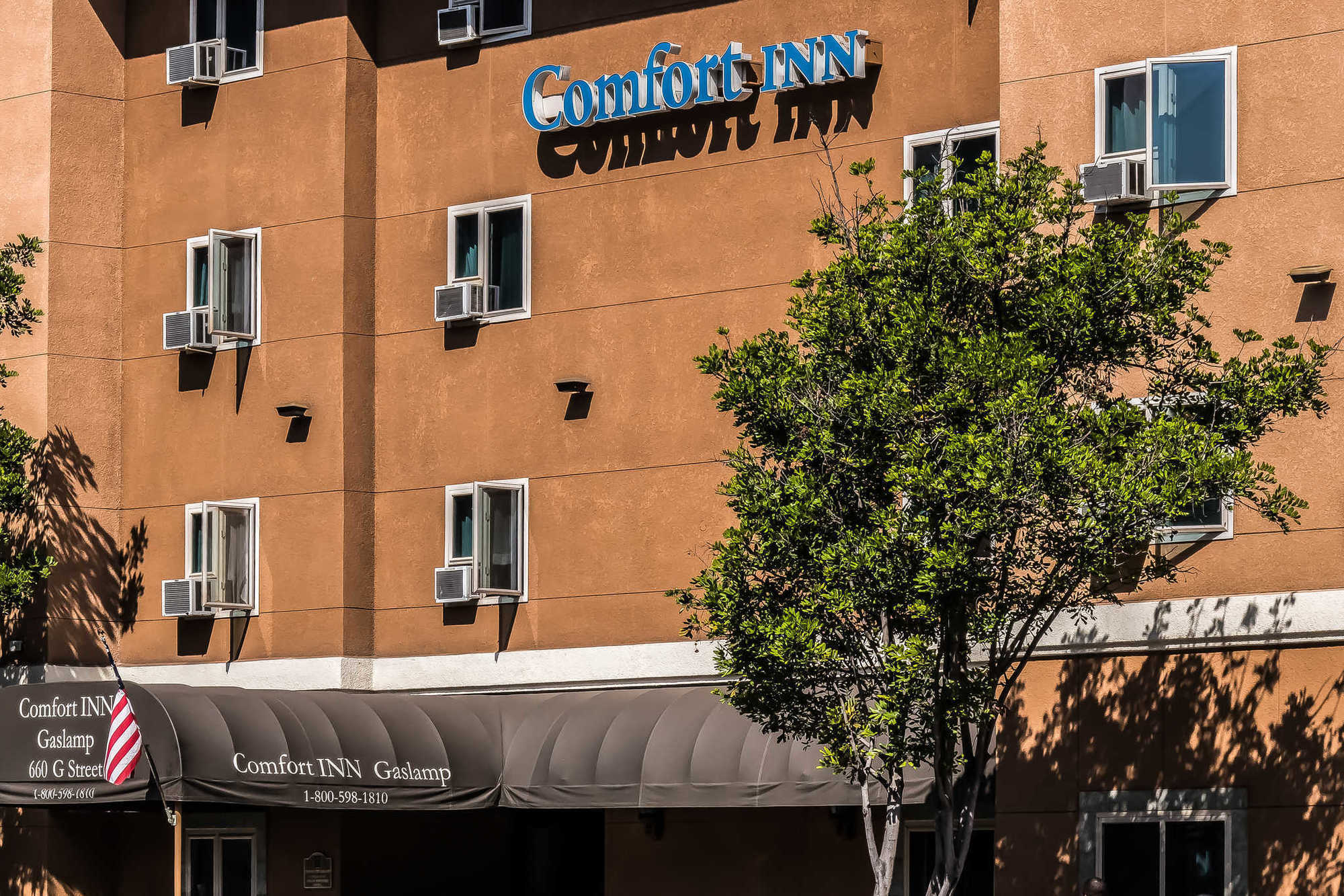 Comfort Inn Gaslamp Convention Center Сан Диего Екстериор снимка